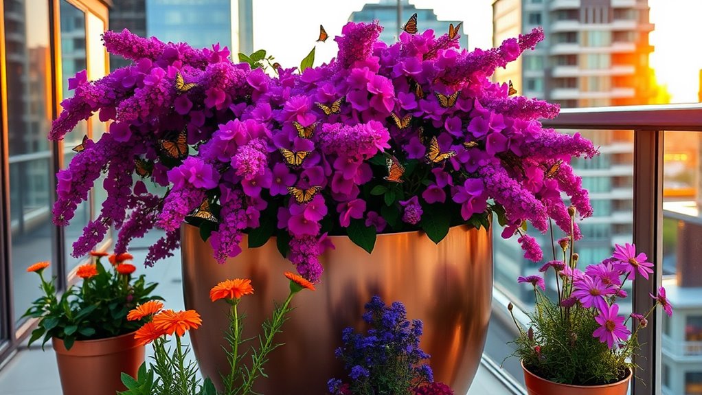 balcony container gardening ideas