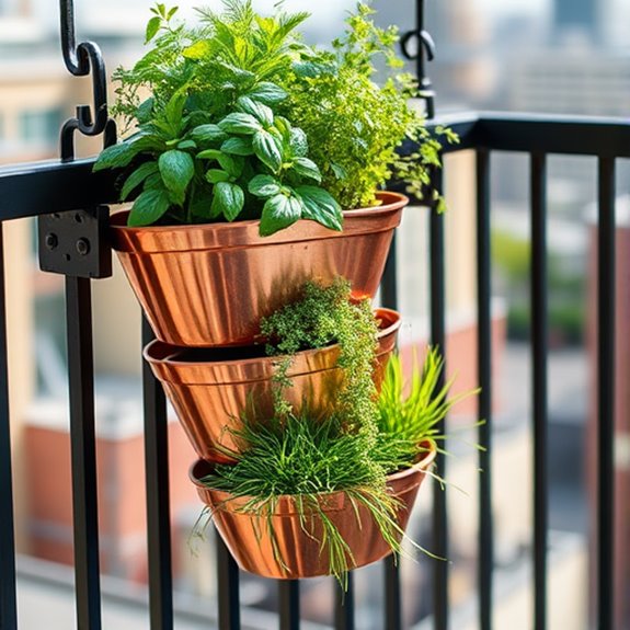 balcony planter railing ideas