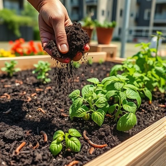 coffee ground compost usage