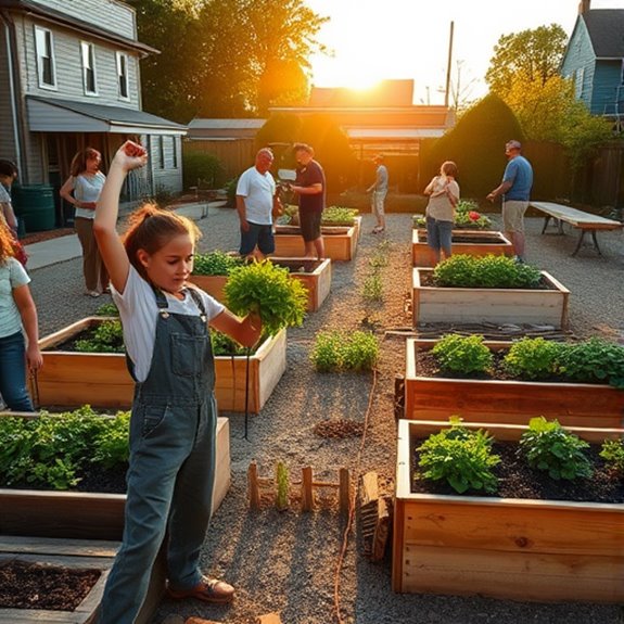community engagement in gardening