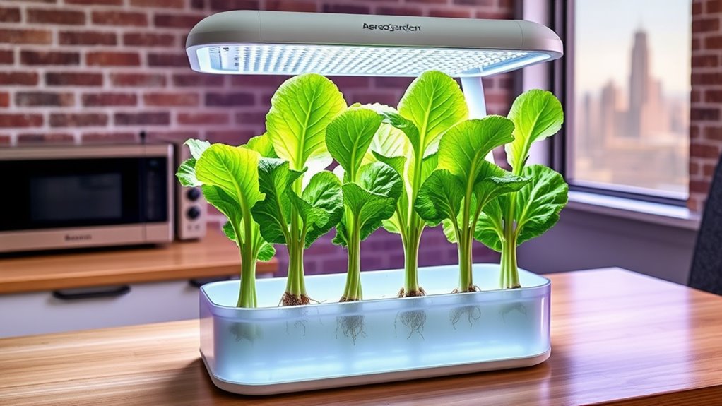 compact indoor gardening system