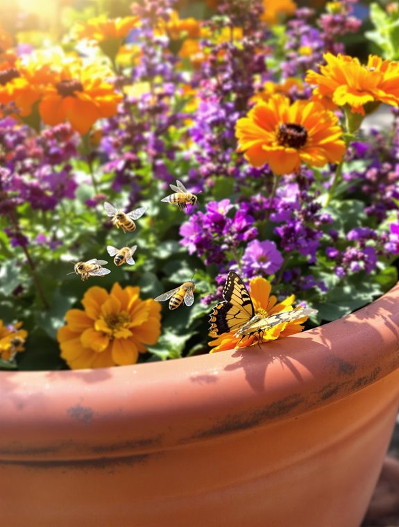 Why Choose Container Plants to Attract Pollinators? – Urban Greenthumbs