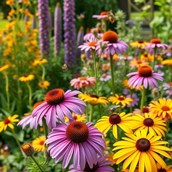 continuous floral design patterns