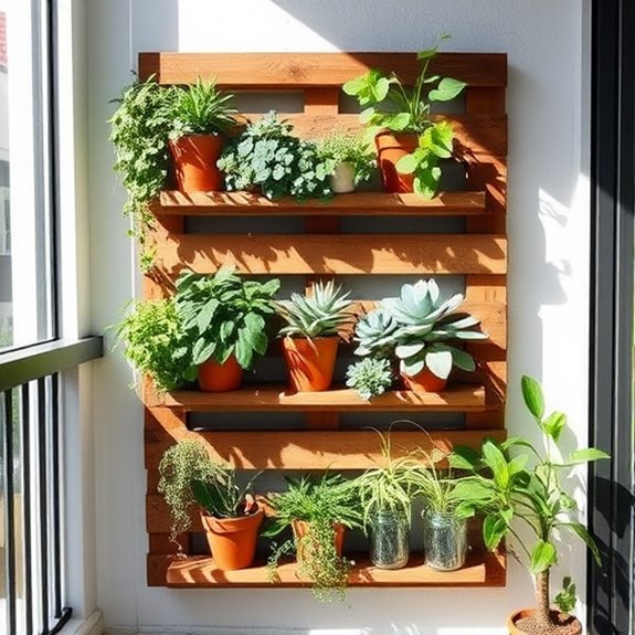 easy care vertical garden plants