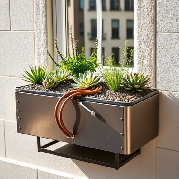 efficient container gardening techniques