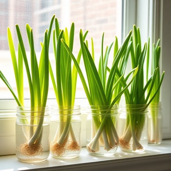 fresh green onions available