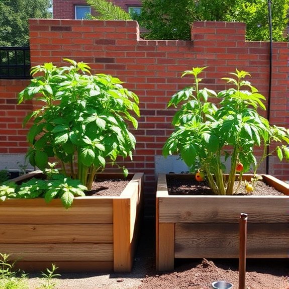 garden performance comparison study