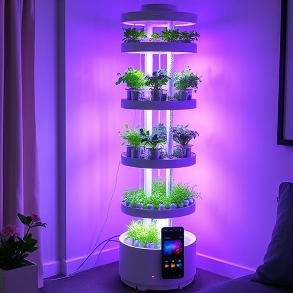 high tech indoor gardening solution