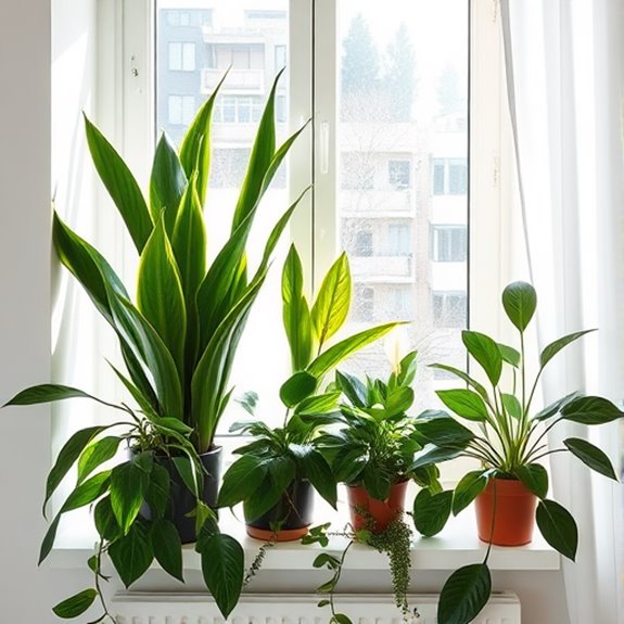 low light apartment plants