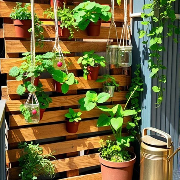 maximizing space with greenery