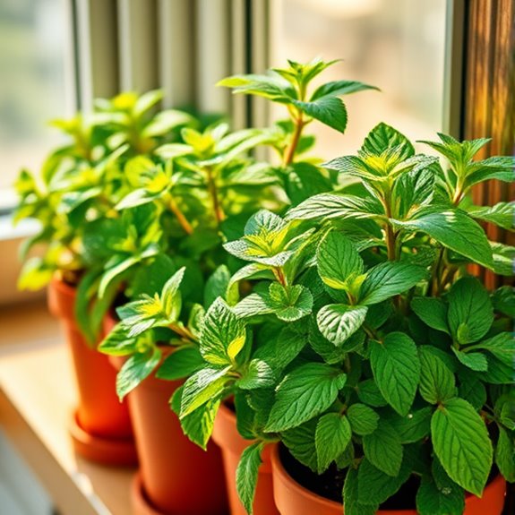 mint repels ants mice