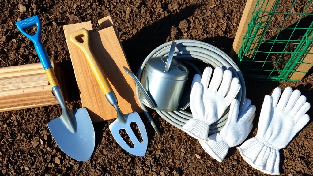necessary equipment and framework