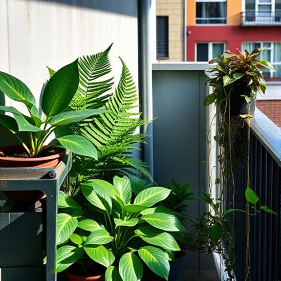 north facing shade plants