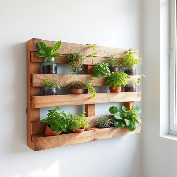 pallet garden wall ideas