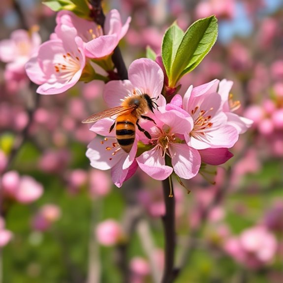 pollinator friendly fruit tree habitats