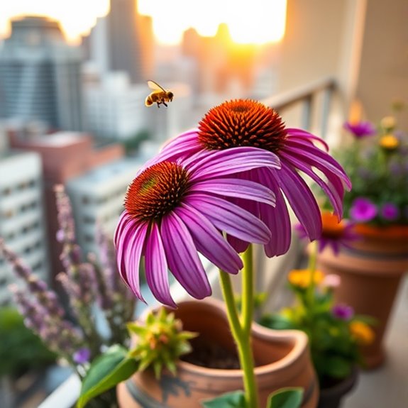 pollinator friendly urban gardening