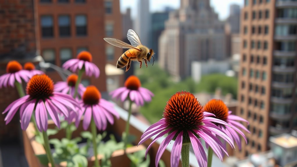 pollinator plants enhance urban gardens
