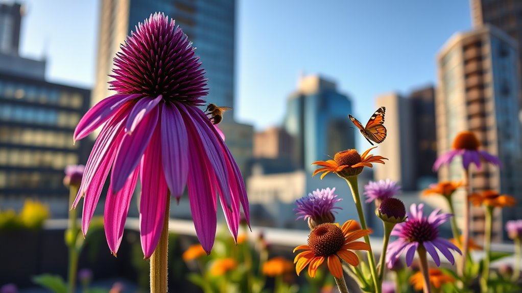 pollinator plants enhance urban gardens