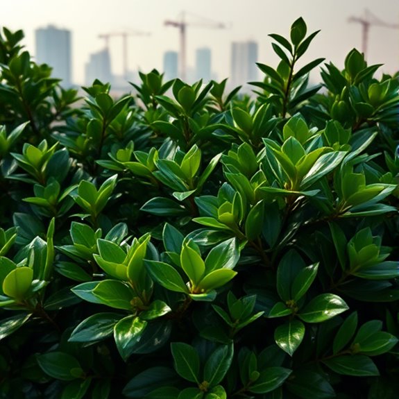 pollution resistant hedge plant