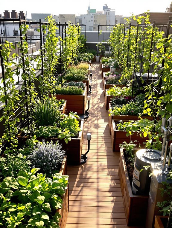 3 Smart Layouts For Rooftop Container Gardens – Urban Greenthumbs