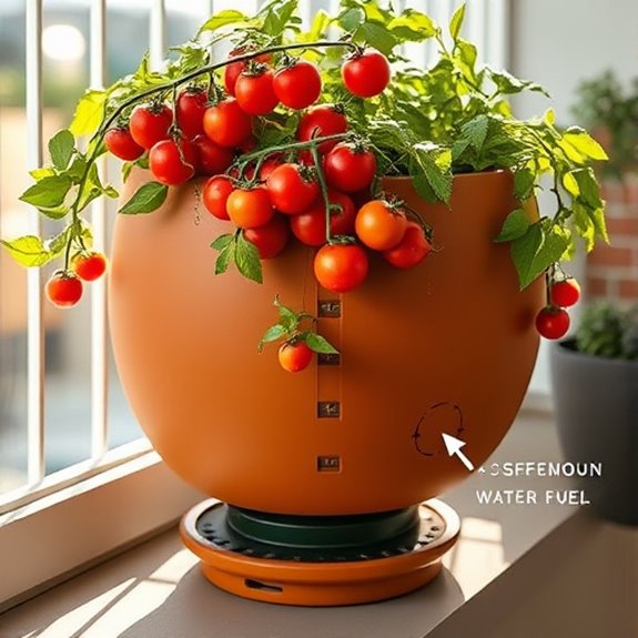 self watering container options