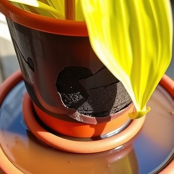signs of overwatered plants