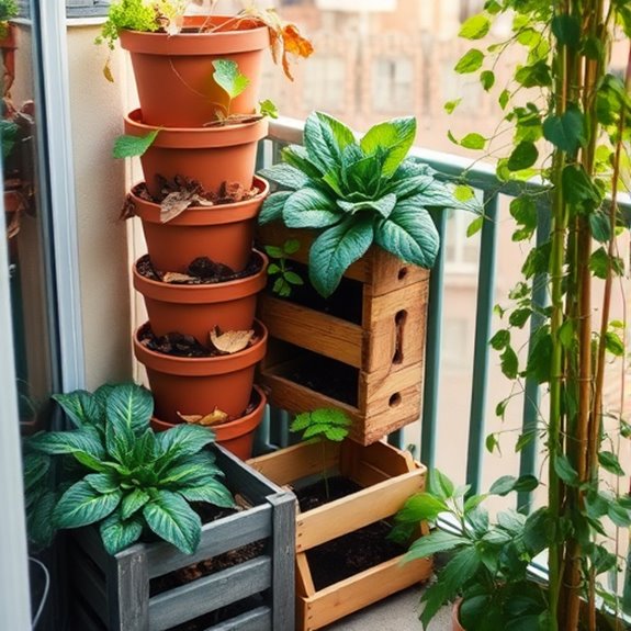 space saving composting methods