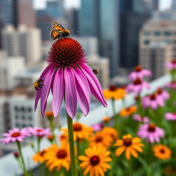 support urban pollinator habitats