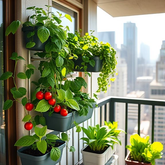 urban gardens maximize space