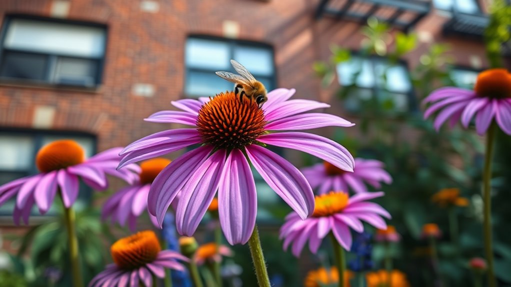 urban pollinator garden upkeep