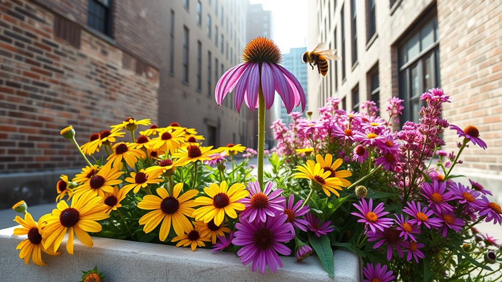 urban pollinator habitat care