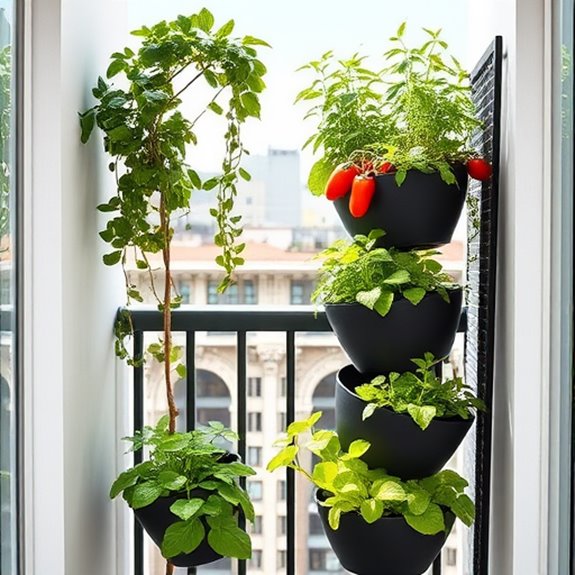 vertical gardens save space