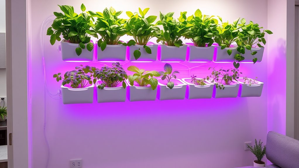 vertical plant growing system