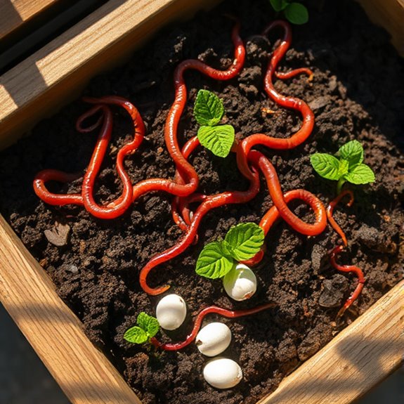 worms for sustainable gardening